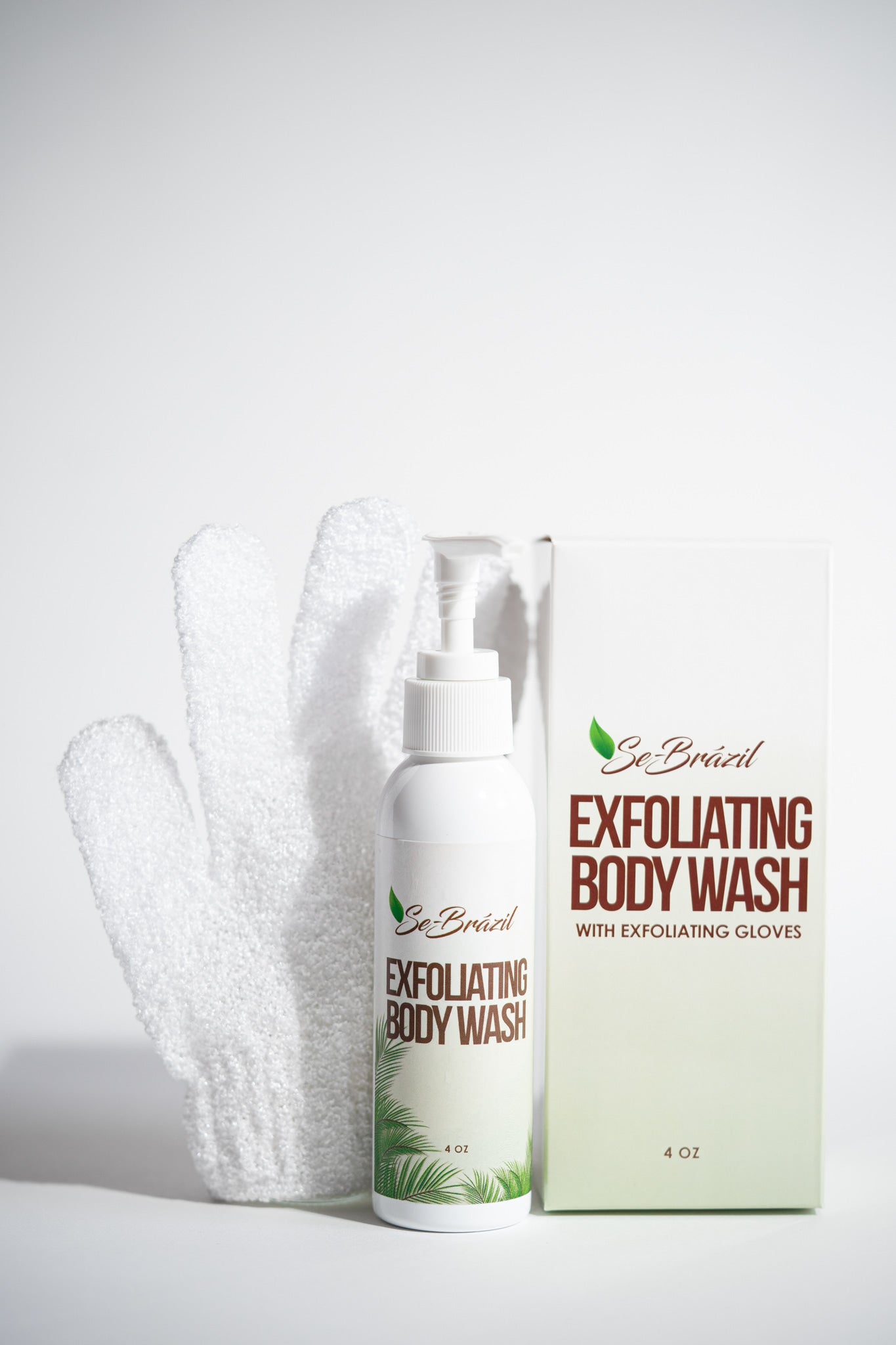SCRATCH AND DENT Se-Brazil Exfoliating Body Wash (NO BOX OR GLOVES)